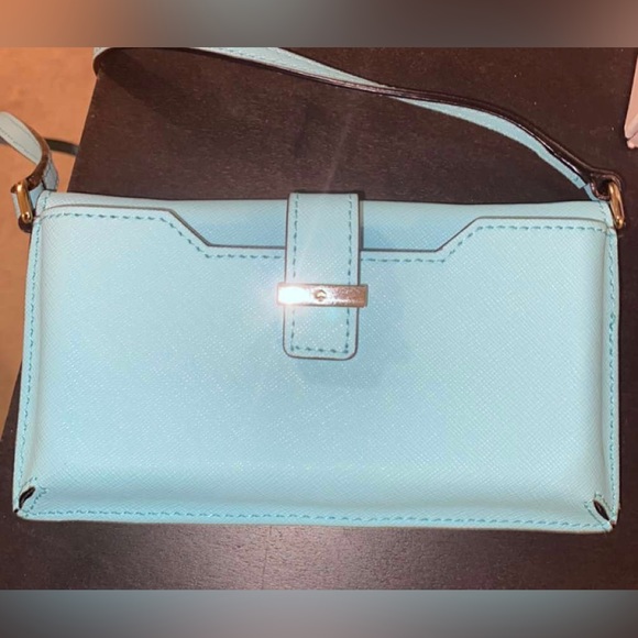 Kate Spade blue Crossbody Wallet / phone case - Picture 7 of 9